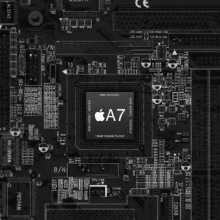 iPhone SE black wallpaper