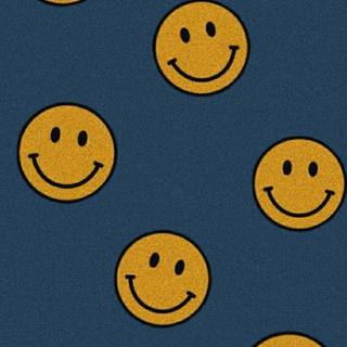 Smiley face iPhone wallpaper