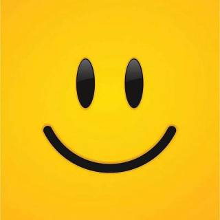 Smiley face iPhone wallpaper