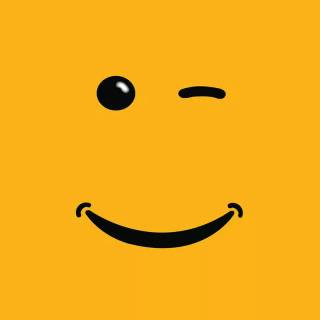 Smiley face iPhone wallpaper
