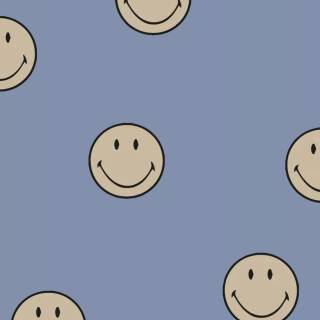 Smiley face iPhone wallpaper