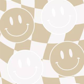 Smiley face iPhone wallpaper