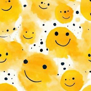 Smiley face iPhone wallpaper
