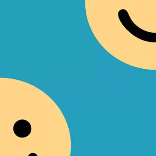 Smiley face iPhone wallpaper