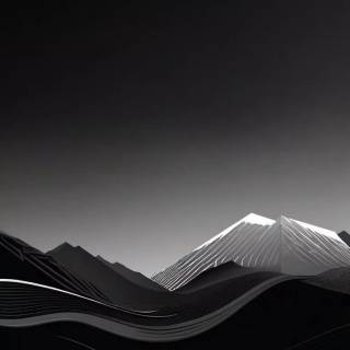 iPhone black screen wallpaper