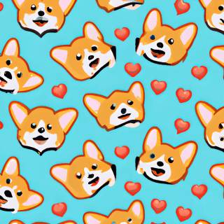 Corgi Kawaii wallpaper