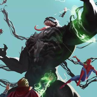 Dr Strange Venom wallpaper