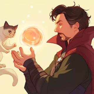 Dr Strange Venom wallpaper