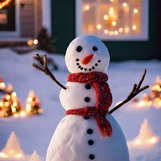 Preppy snowman wallpaper