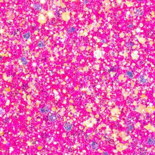Hot pink glitter wallpaper