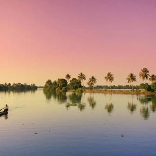 Kerala backwaters wallpaper
