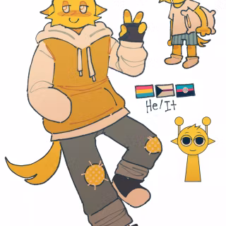 Incredibox Sprunki Oren wallpaper