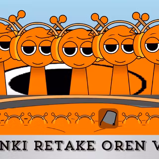 Incredibox Sprunki Oren wallpaper