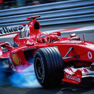 F1 drifting wallpaper