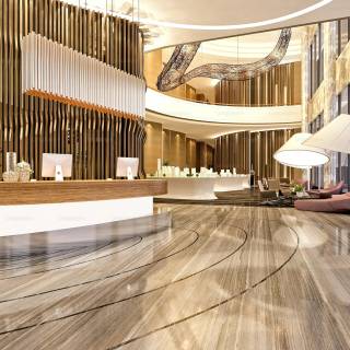 Hotel reception wallpaper