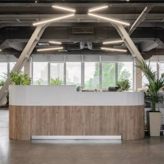 Hotel reception wallpaper