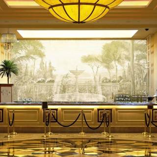 Hotel reception wallpaper