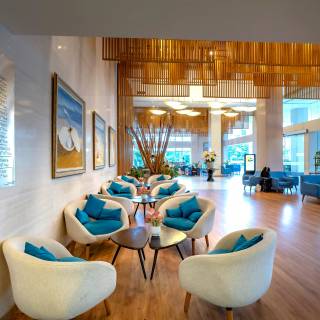 Hotel reception wallpaper