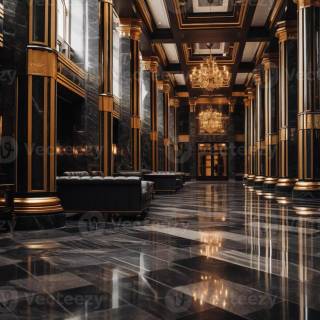 Hotel reception wallpaper