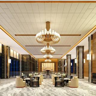 Hotel reception wallpaper