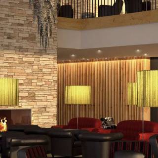 Hotel reception wallpaper