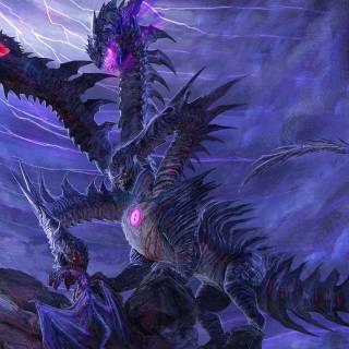 Angry dragon wallpaper