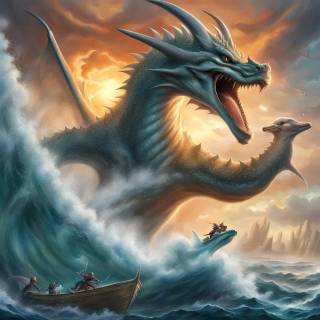 Angry dragon wallpaper