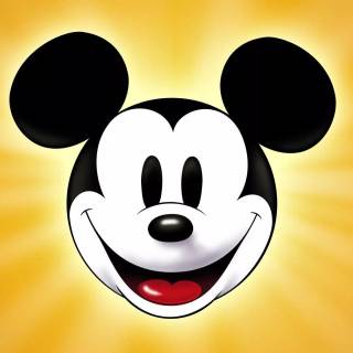 Mickey Mouse face wallpaper