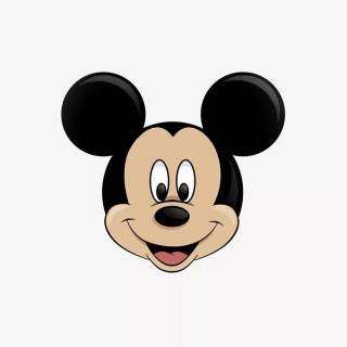 Mickey Mouse face wallpaper