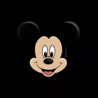 Mickey Mouse face wallpaper