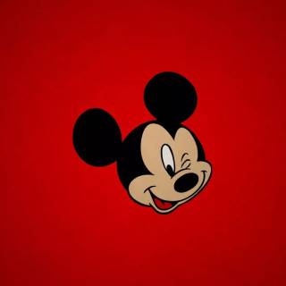 Mickey Mouse face wallpaper