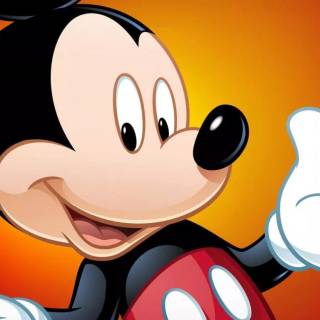 Mickey Mouse face wallpaper
