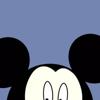 Mickey Mouse face wallpaper