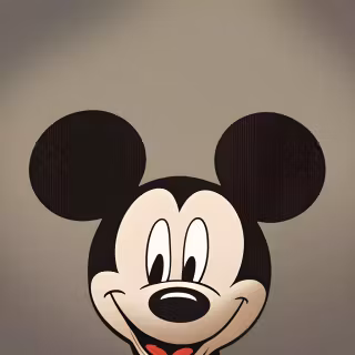 Mickey Mouse face wallpaper