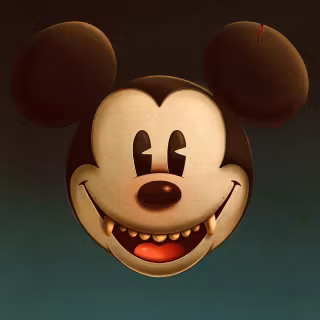 Mickey Mouse face wallpaper