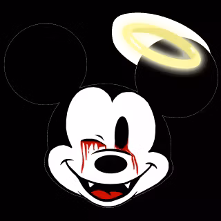 Mickey Mouse face wallpaper