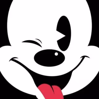 Mickey Mouse face wallpaper