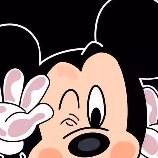 Mickey Mouse face wallpaper