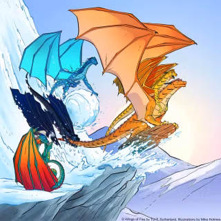 Wings of Fire graphic novel wallpaper