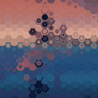 Circle texture wallpaper