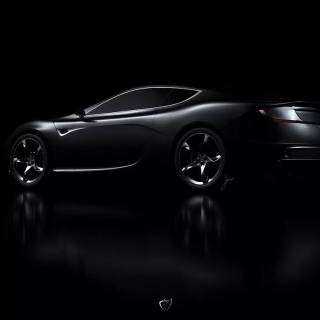 Black car PC wallpaper