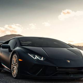 Black car PC wallpaper