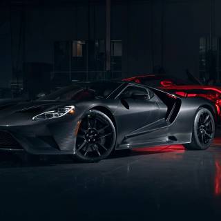 Black car PC wallpaper