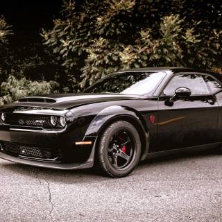 Black car PC wallpaper