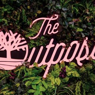 Timberland logo wallpaper