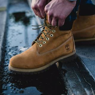 Timberland logo wallpaper