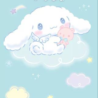 Baby Cinnamoroll wallpaper