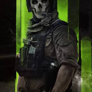 Ghost Call of Duty 4k iPhone wallpaper