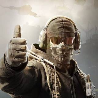 Ghost Call of Duty 4k iPhone wallpaper