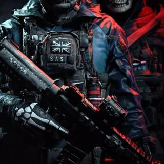 Ghost Call of Duty 4k iPhone wallpaper